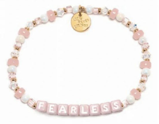 Load image into Gallery viewer, Little Words Project PInk Fearless Bracelet
