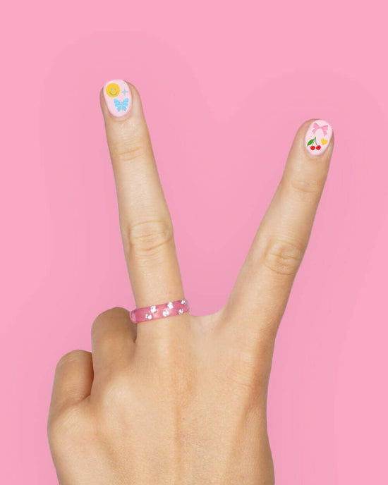 Cute Girl Nail Stickers