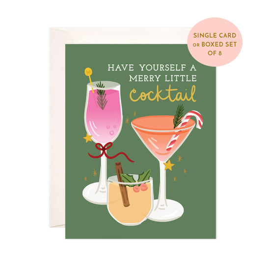 Merry Cocktail Greeting Card