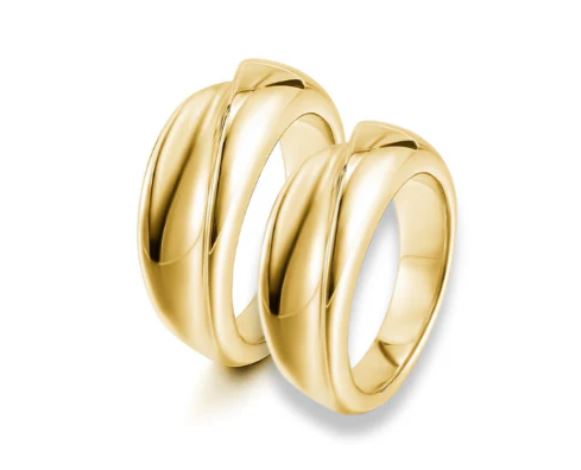 Nikkie Designs Lana Ring Set Gold