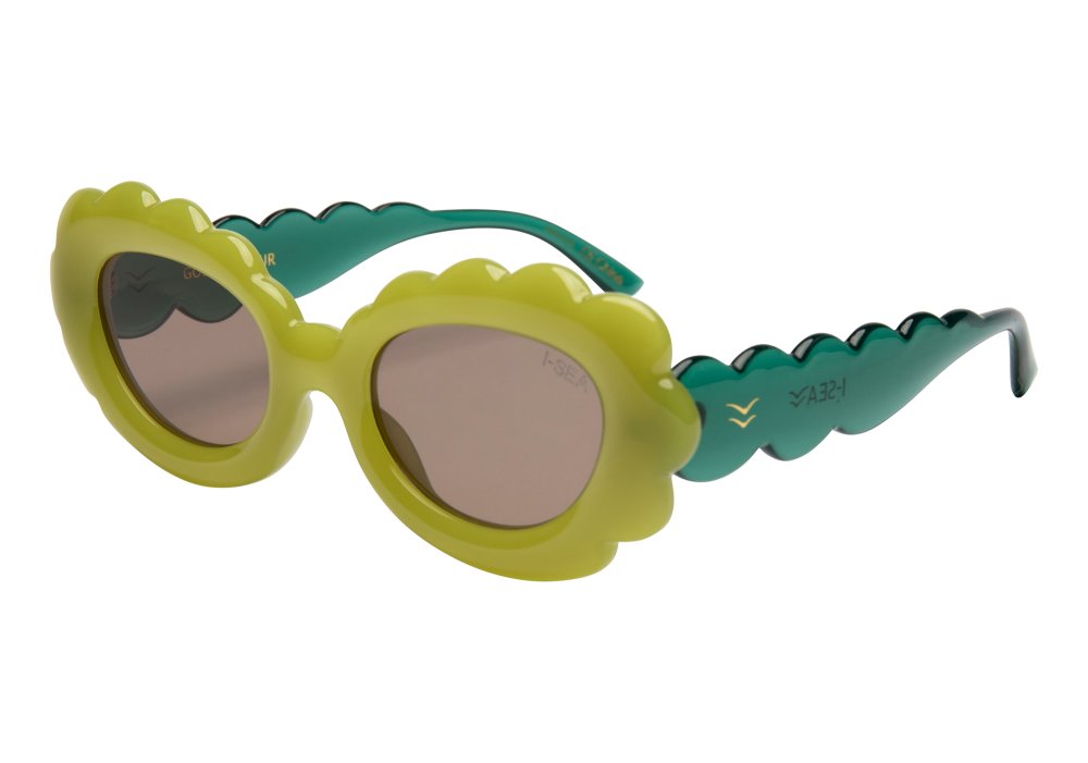 I-SEA Golden Hour Kiwi/Taupe Sunnies