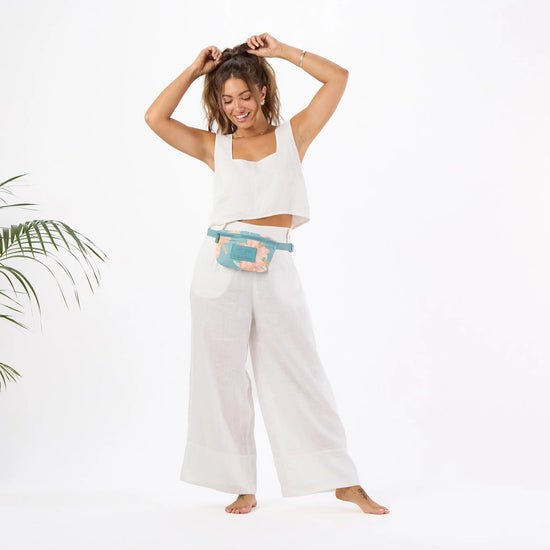 Load image into Gallery viewer, Aloha Collection Mini Hip Pack Adrift Pink Salt On Tide
