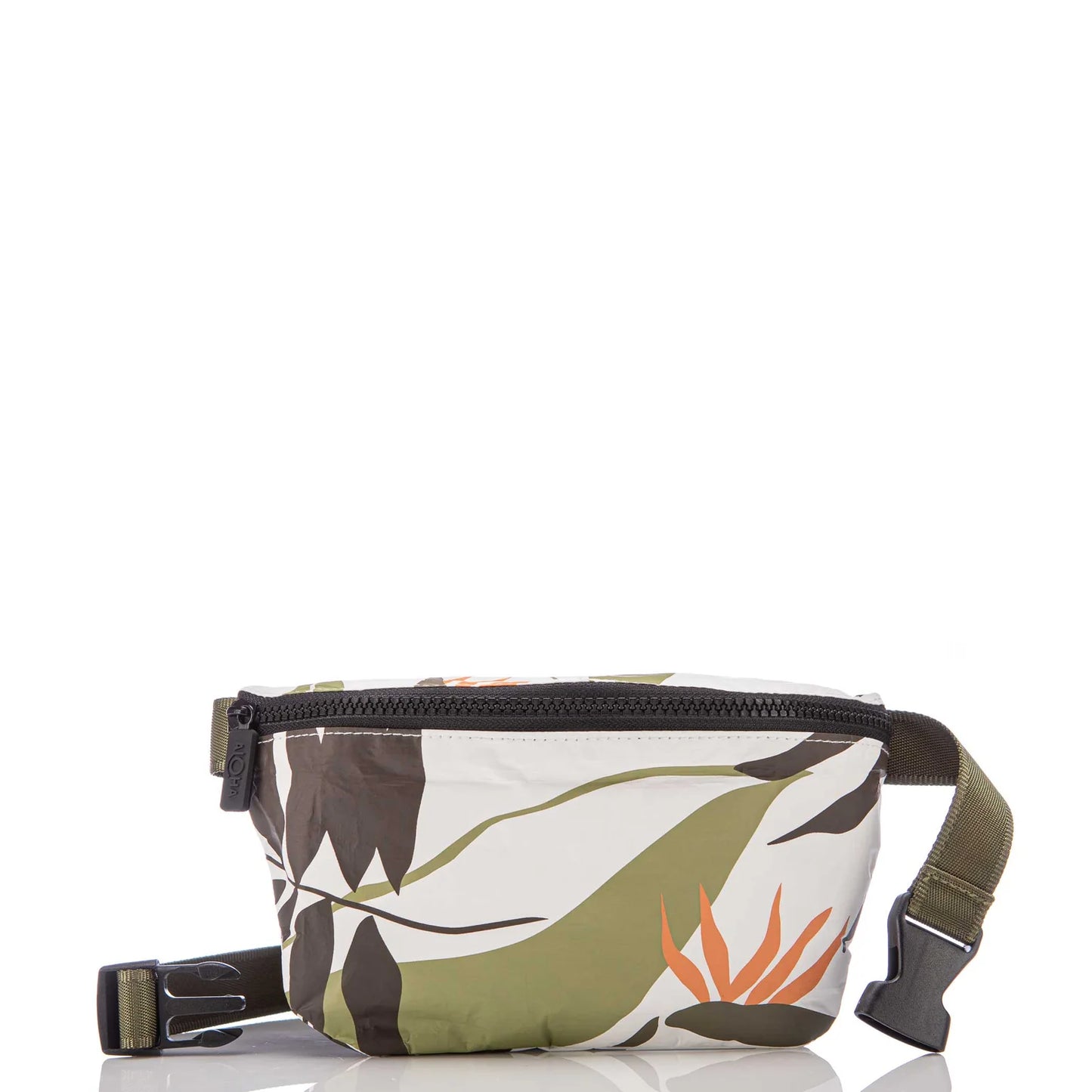 Aloha Collection Mini Hip Pack Painted Birds Neutral
