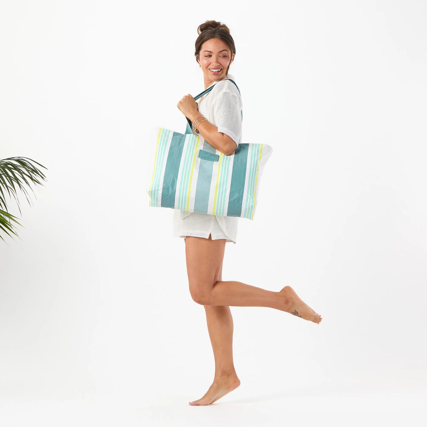 Aloha Collection Hola Hola Tote Nice Stripes Tide