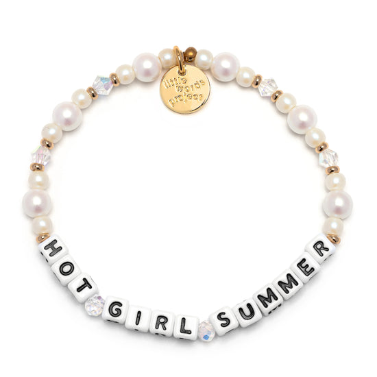 Little Words Project Hot Girl Summer Bracelet