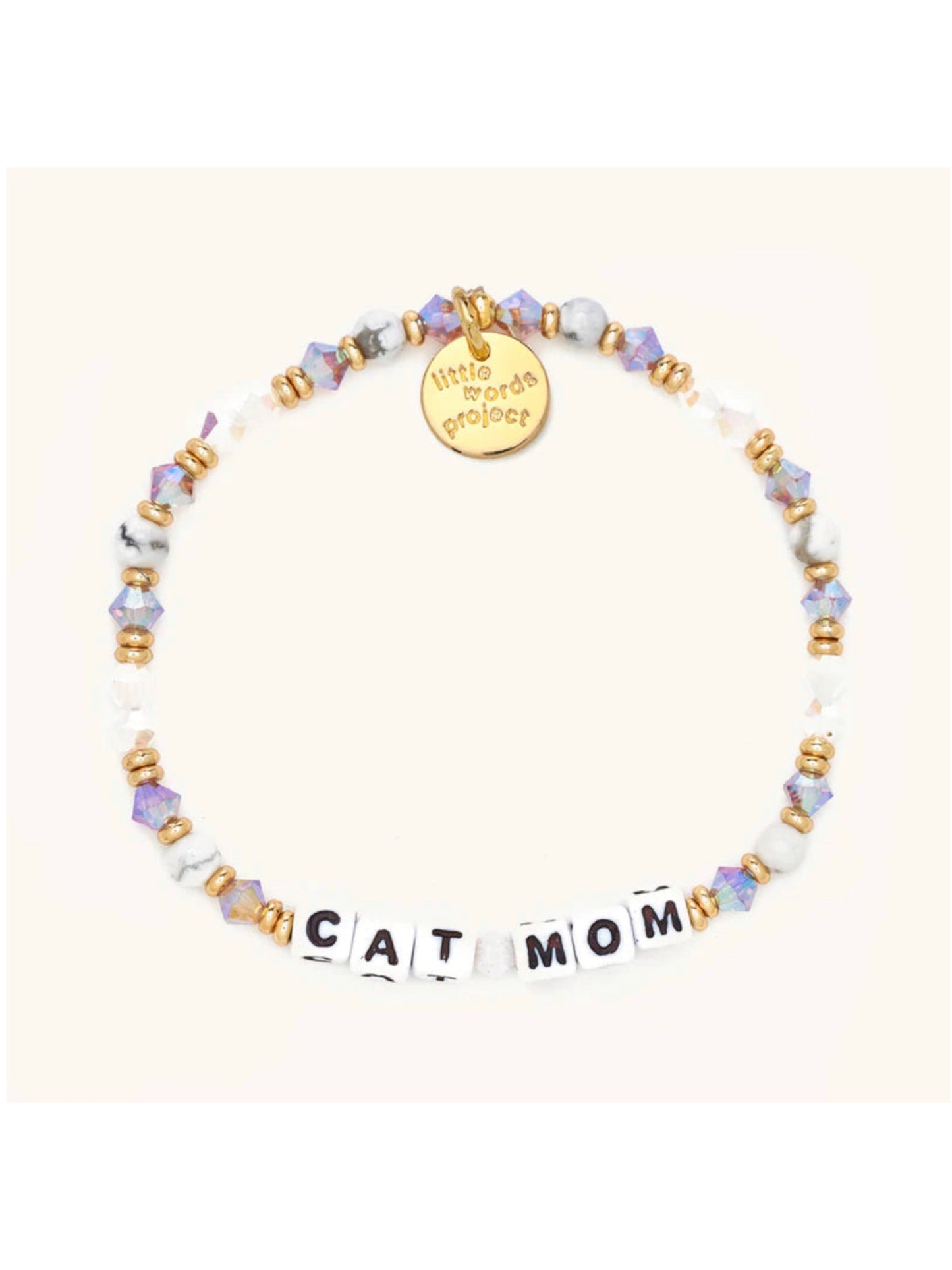 Little Words Project Cat Mom Bracelet