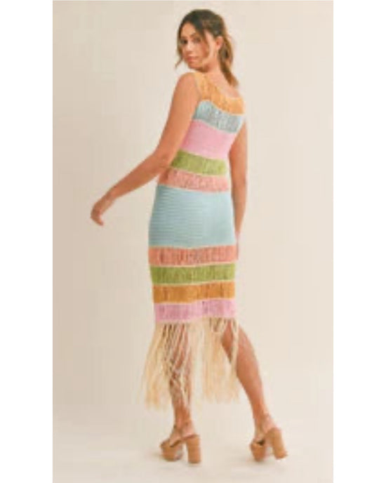 Rio Crochet Knit Dress