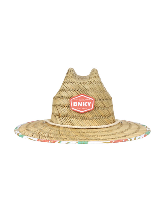 Binky Bro Barney Patrol Straw Hat Coral