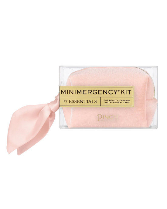 Pinch Provisions Velvet Scarf Minimergency Kits: Blush