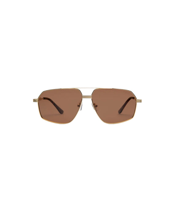 I-SEA Bliss Gold/Brown Lens Sunnies