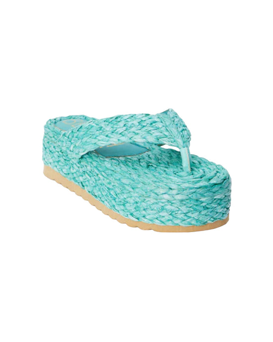 Beach By Matisse Sailor Platform Sandal Sea Green