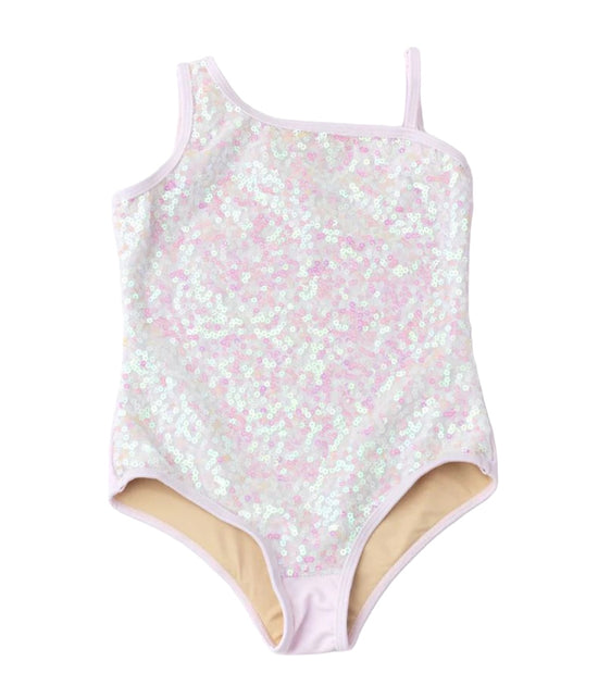Load image into Gallery viewer, Shade Critters Sequin One Shoulder Swimsuit
