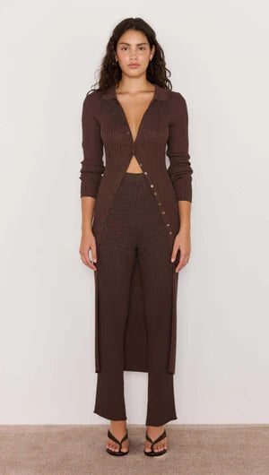 MINKPINK Keani Knit Midi Dress