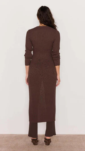 MINKPINK Keani Knit Midi Dress