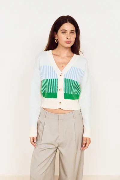 MINKPINK Lafayette Stripe Cardigan