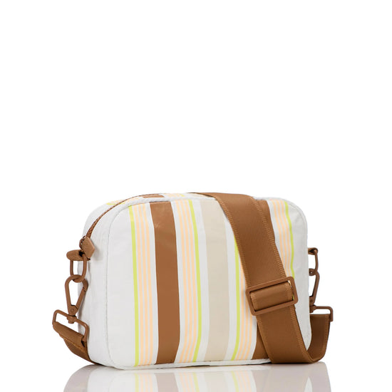 Aloha Collection Le Tour Crossbody Bag Nice Stripes Toffee