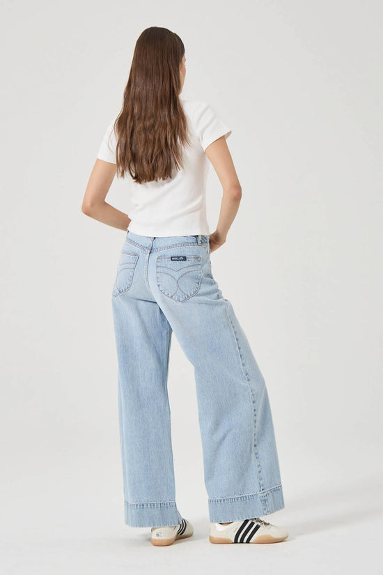 Rolla's Relaxed Sailor Jeans Long Breezy Blue