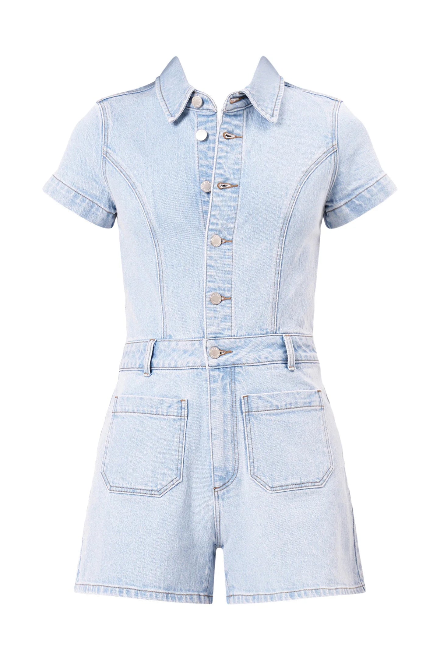 Rolla's Sailor Romper Luna Light Blue Vintage