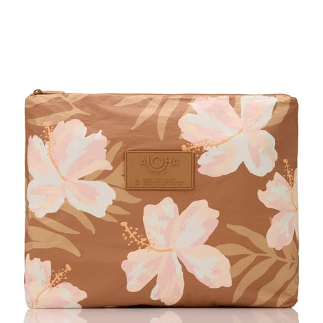 Aloha Collection Adrift Max Pouch Toffee