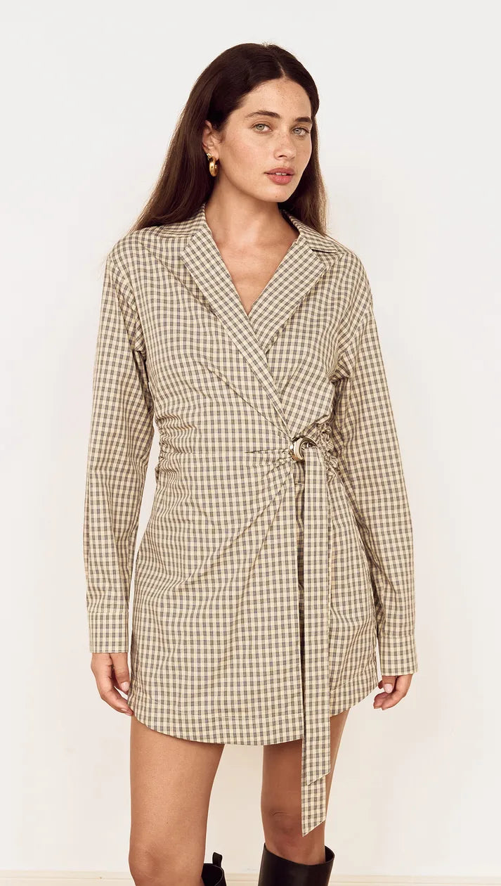 MINKPINK MIla Wrap  Shirtdress
