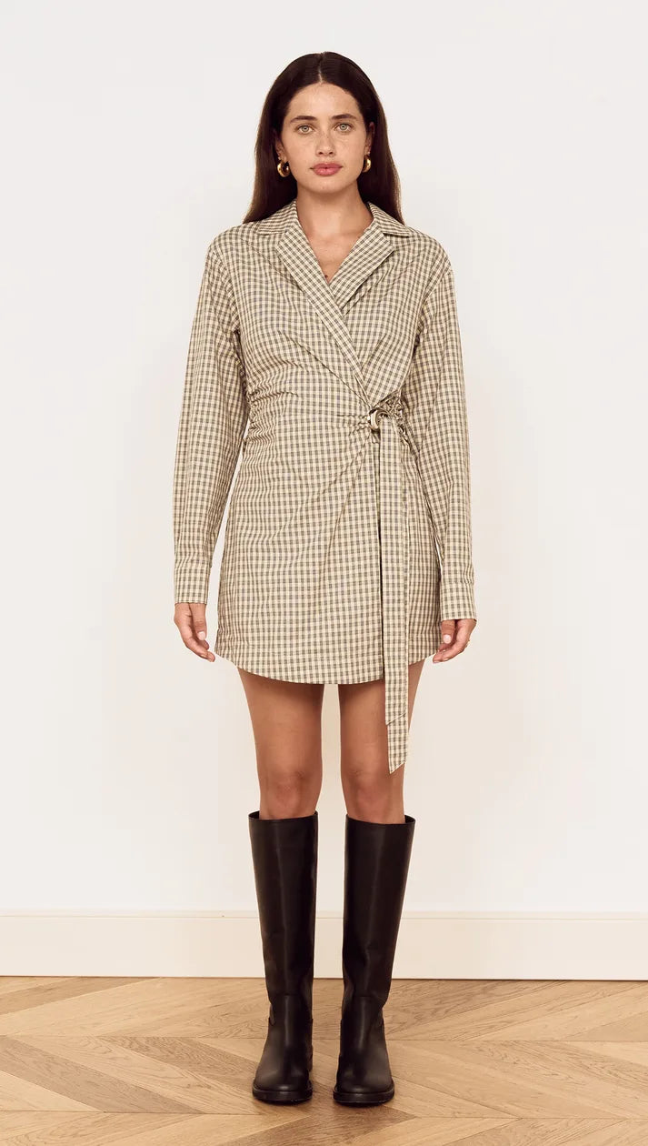 MINKPINK MIla Wrap  Shirtdress