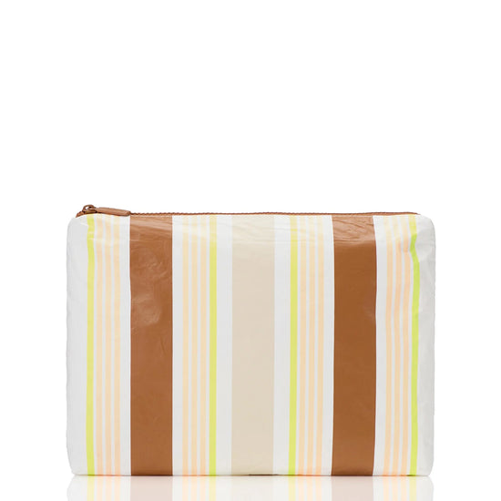 Aloha Collection Mid Pouch Nice Stripes Toffee