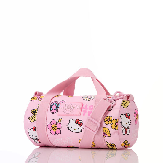 ALoha Collection Hawaii Kawaii Icons Mini Mini Duffle Black/Pink Special Edition