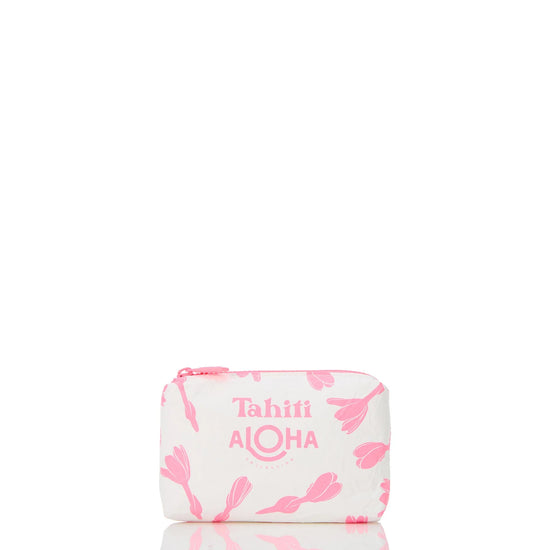 Load image into Gallery viewer, Aloha Collection Taha&amp;#39;s Mini Pouch Pink Reversible

