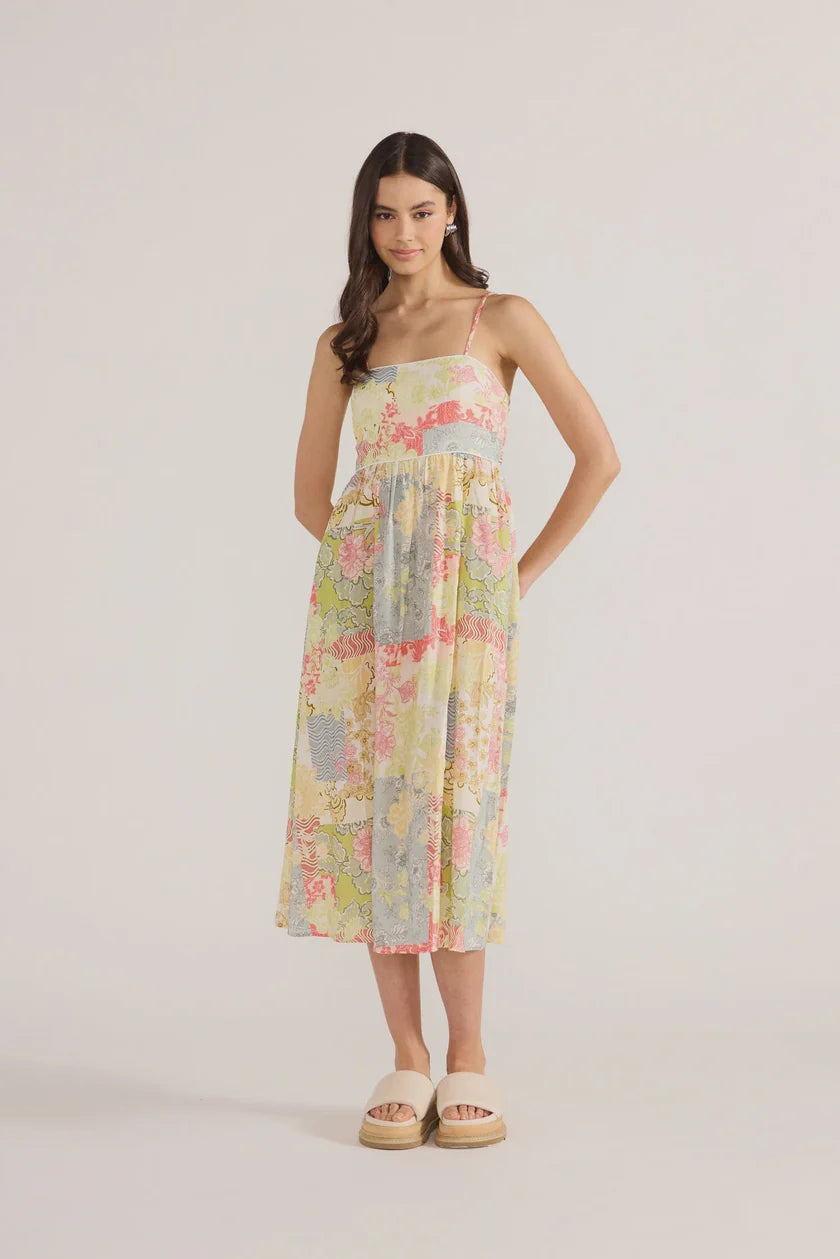 MINKPINK Aurora Strappy Midi Dress XS MINKPINK Aurora Strappy Midi Dress XS