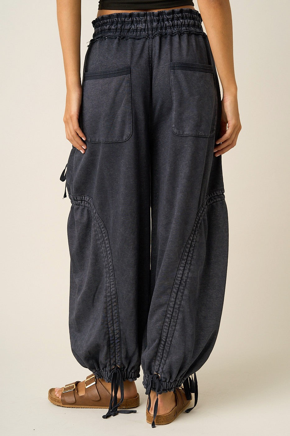 Miranda French Terry Balloon Pants