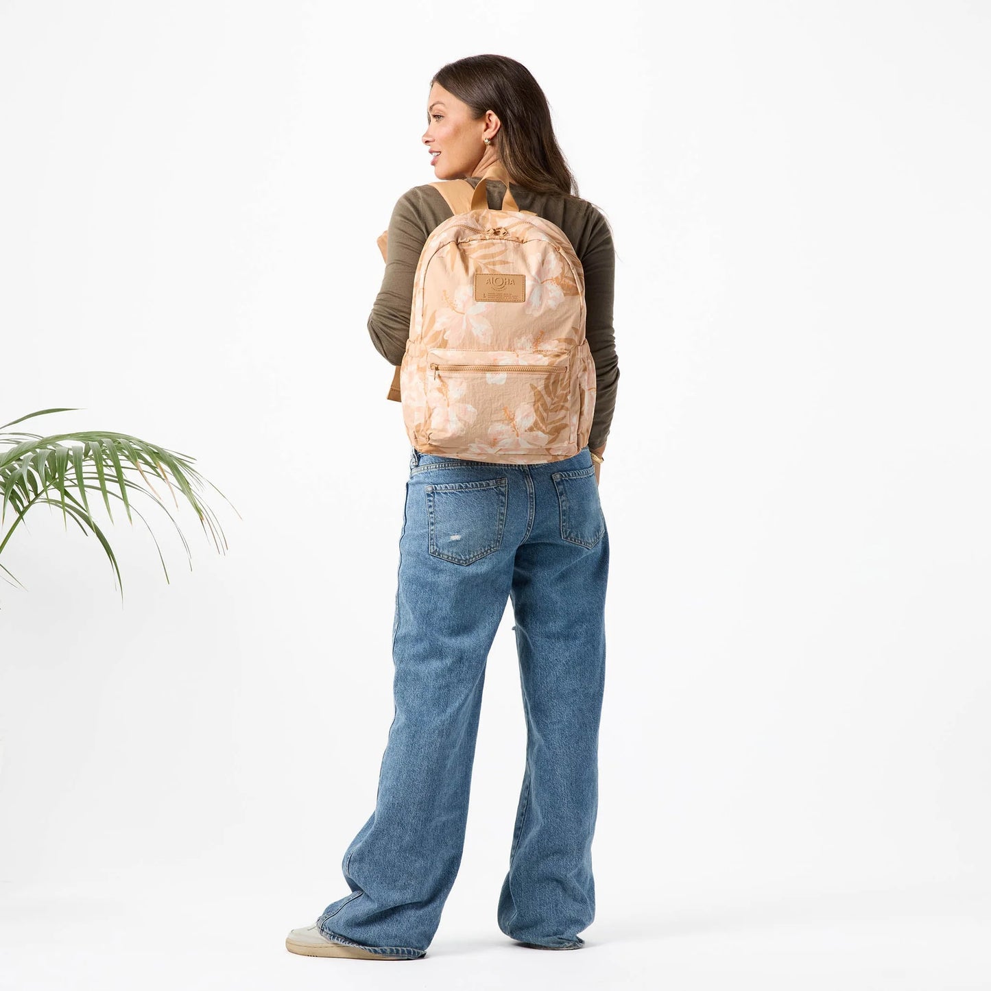 Aloha Collection Adrift Backpack Camel