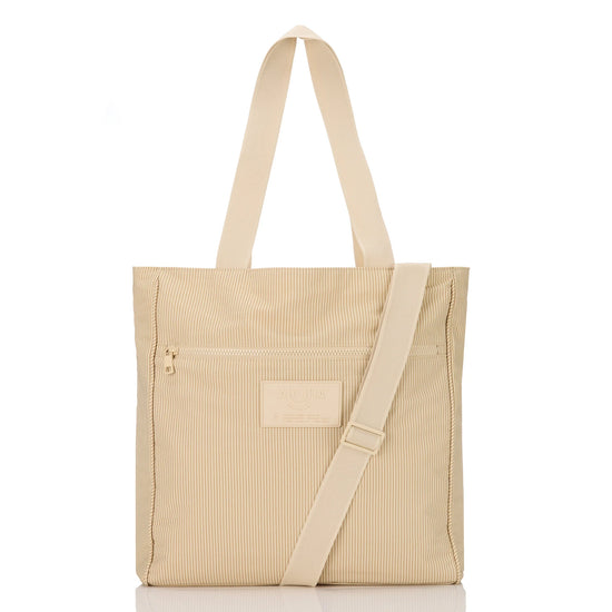 Aloha Collection Tiny Stripe Daily Tote Frappe/Latte