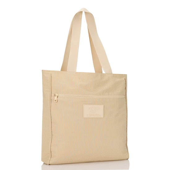 Aloha Collection Tiny Stripe Daily Tote Frappe/Latte