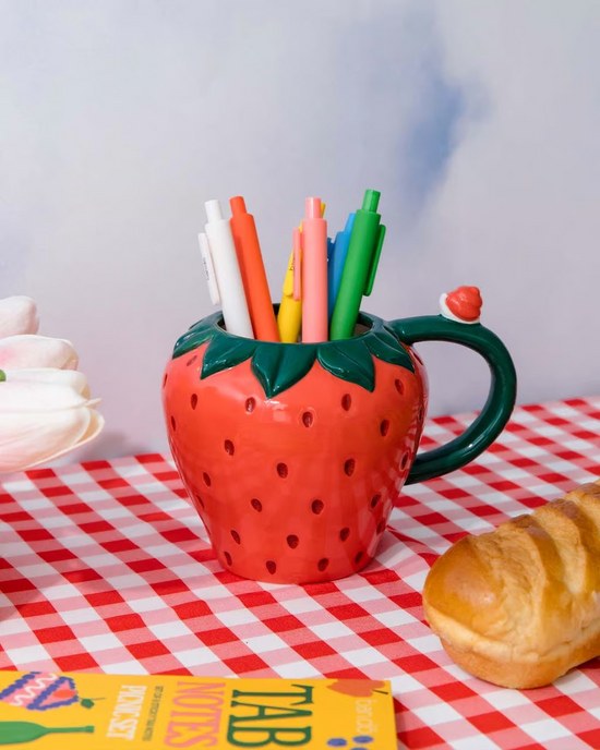 Ban.do Strawberry Ceramic Mug