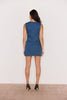 MINKPINK Nora Denim Wrap Mini Dress