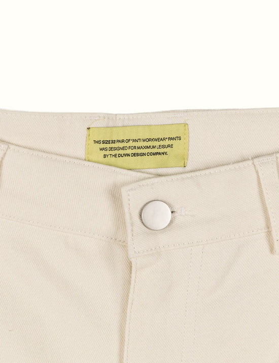 Duvin Loose Anti-Workwear Pants Ivory