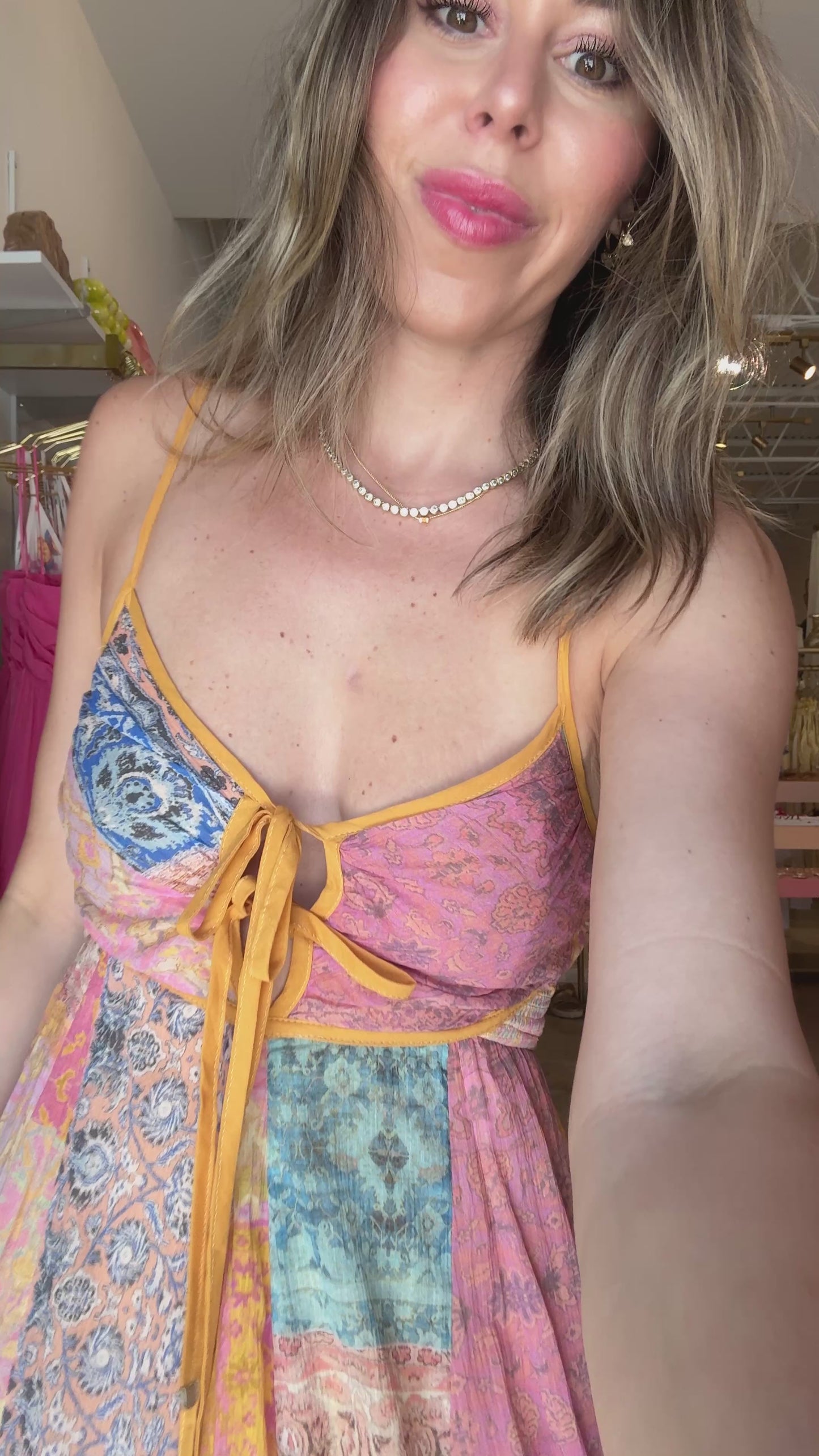 Jan Patchwork Dress