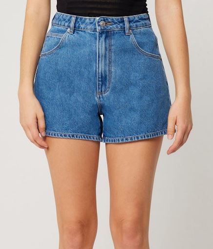Rolla's Mirage Short River Blue Mid Vintage Blue Shorts