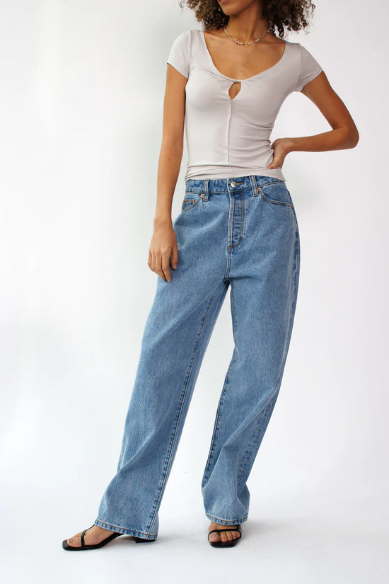 Rolla's Super Loose Country Blue Mid Vintage Blue Jeans