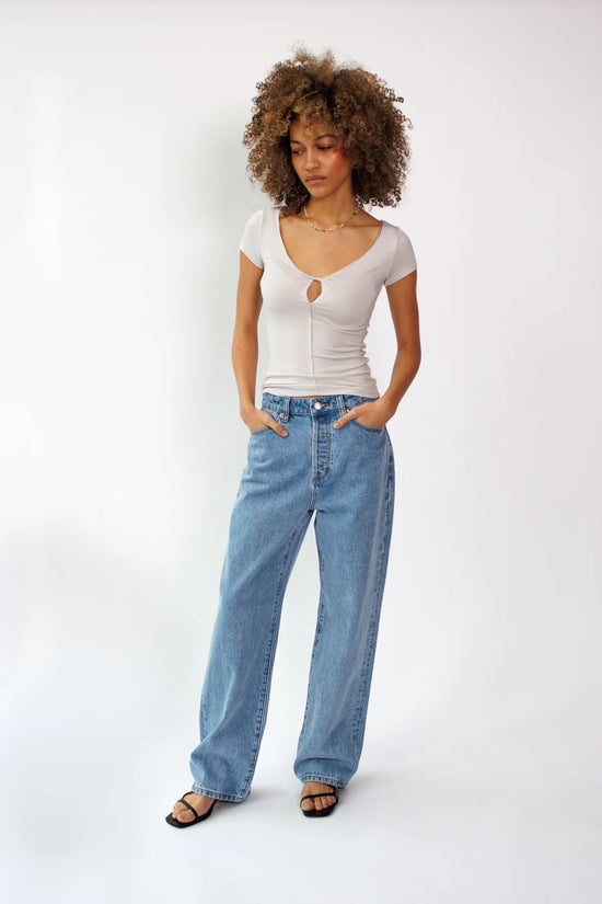 Load image into Gallery viewer, Rolla&amp;#39;s Super Loose Country Blue Mid Vintage Blue Jeans
