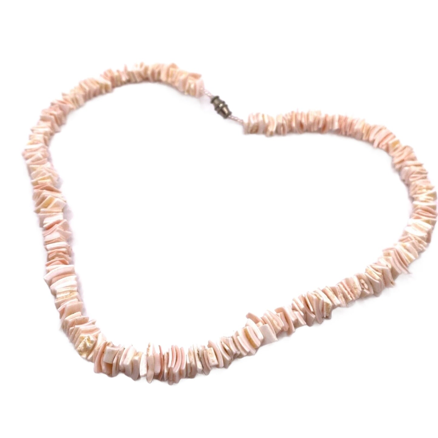 Pink Puka Shells Necklace – The Wander Shop - Main Image