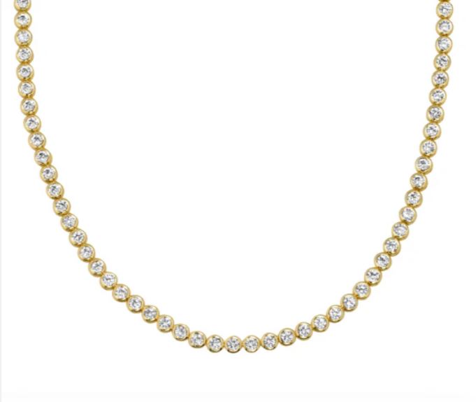Nikkie Designs Serena Tennis Necklace