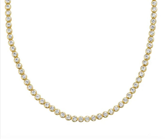 Load image into Gallery viewer, Nikkie Designs Serena Tennis Necklace
