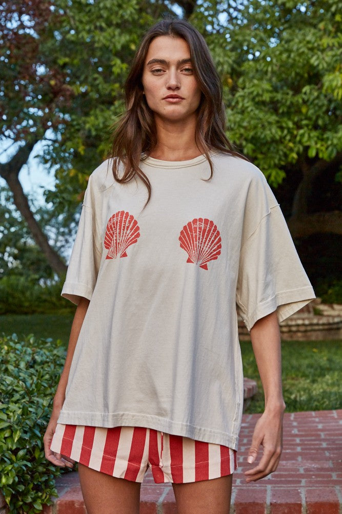 By Together Sun Kissed Shells Tee
