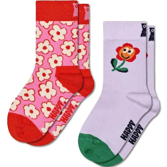 Happy Socks Kids Flower 2 Pack