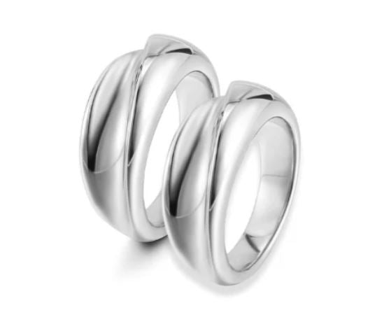 Nikkie Designs Lana Ring Set Silver