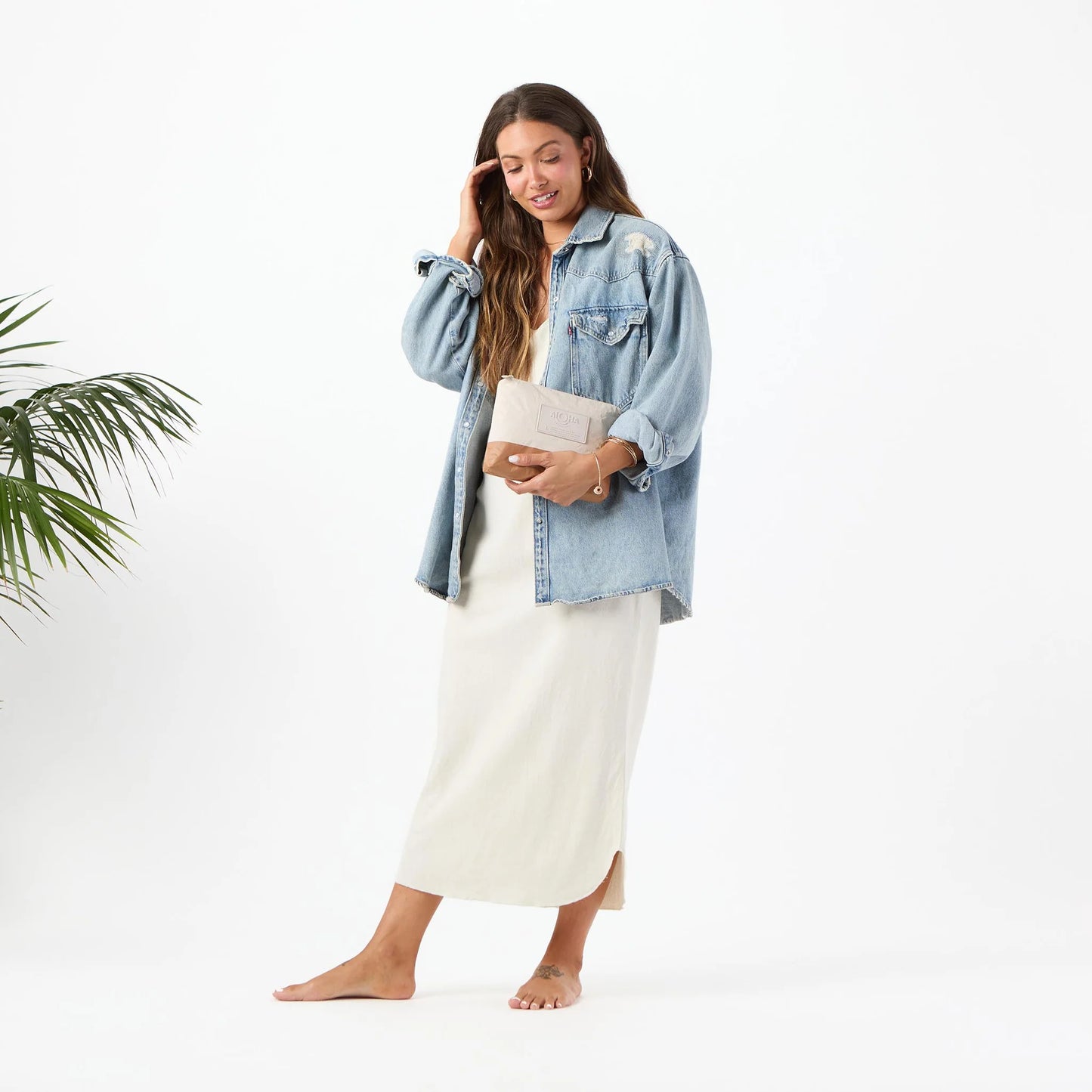 Aloha Collection Small Pouch Dipped Toffee/Sandstone