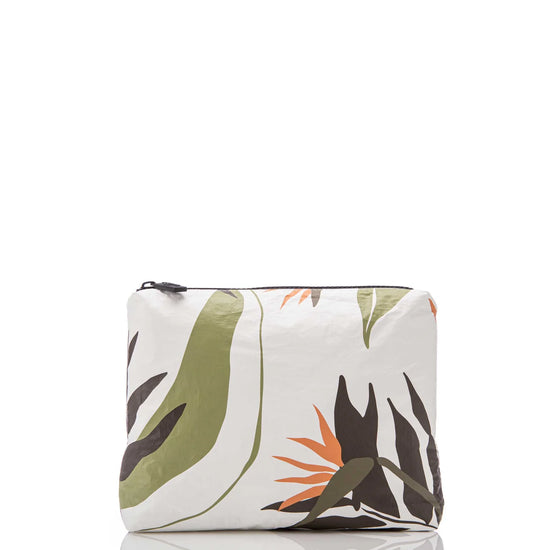Load image into Gallery viewer, Aloha Collection Small Pouch Painted Birds Neutral
