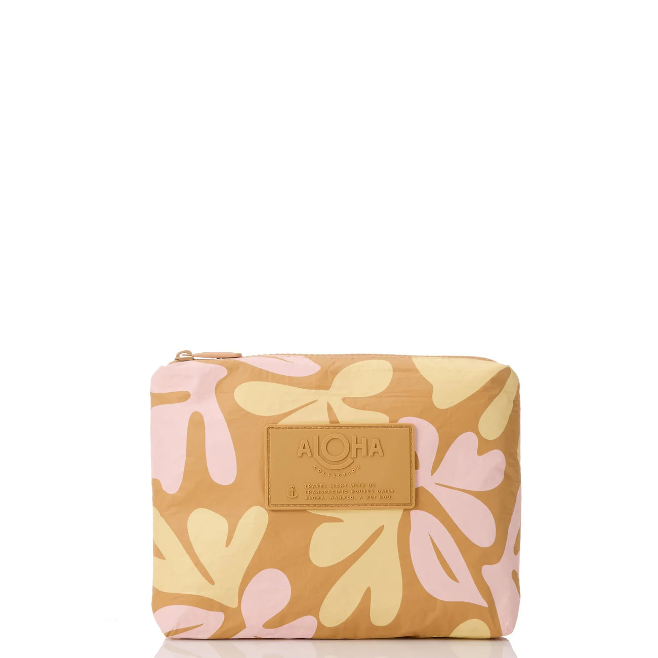 Aloha Collection Swoosh Small Pouch Hey Girl/Tan