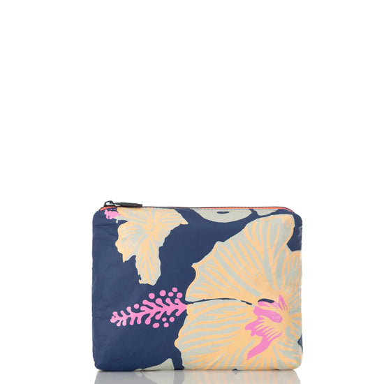 Aloha Collection Small Pouch Pape'ete Neon Moon Navy